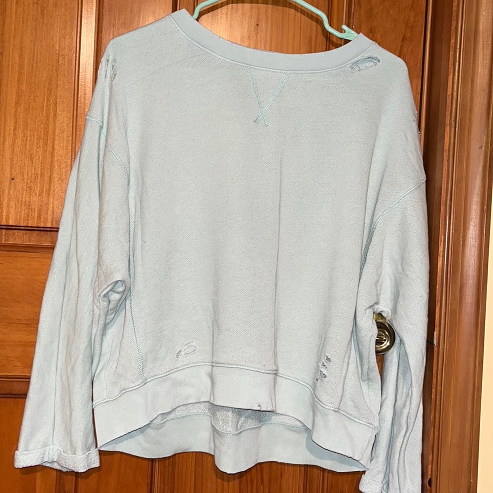 Distressed American Eagle Crewneck